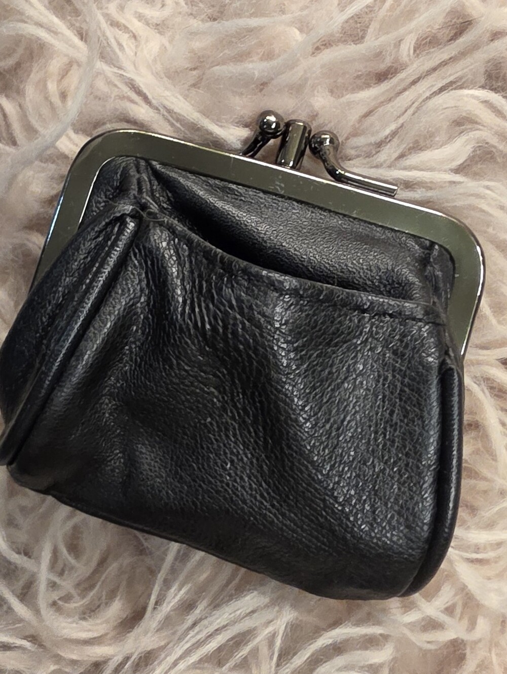 Mini Leather Change Purse/Mini Bag